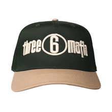 Load image into Gallery viewer, Snapback "Three 6 Mafia" Forrest/Cream