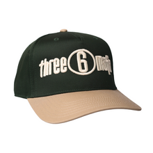 Load image into Gallery viewer, Snapback "Three 6 Mafia" Forrest/Cream