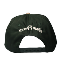 Load image into Gallery viewer, Snapback "Three 6 Mafia" Forrest/Cream