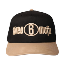 Load image into Gallery viewer, Snapback "Three 6 Mafia" Black/Cream
