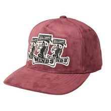 Load image into Gallery viewer, Snapback &quot;Triple Hyp&quot; Purple Suede
