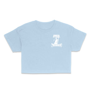 Hypnotize Minds "Cropped Tee" Sky Blue