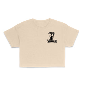 Hypnotize Minds "Cropped Tee" Sand.