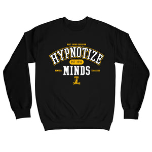 Hypnotize University "Crewneck Sweatshirt" Black