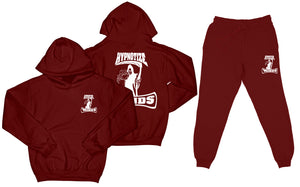 Hypnotize Minds "Sweat Suit" Burgundy