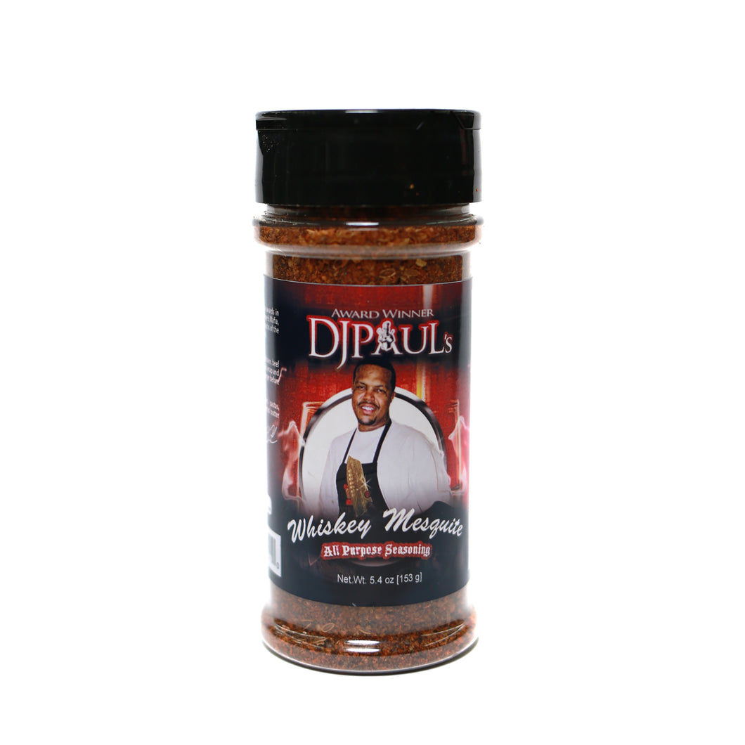 DJ Pauls Whiskey Mesquite All purpose Seasoning