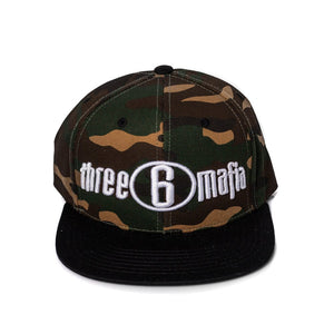 Snapback "Three 6 Mafia" Camo/Black