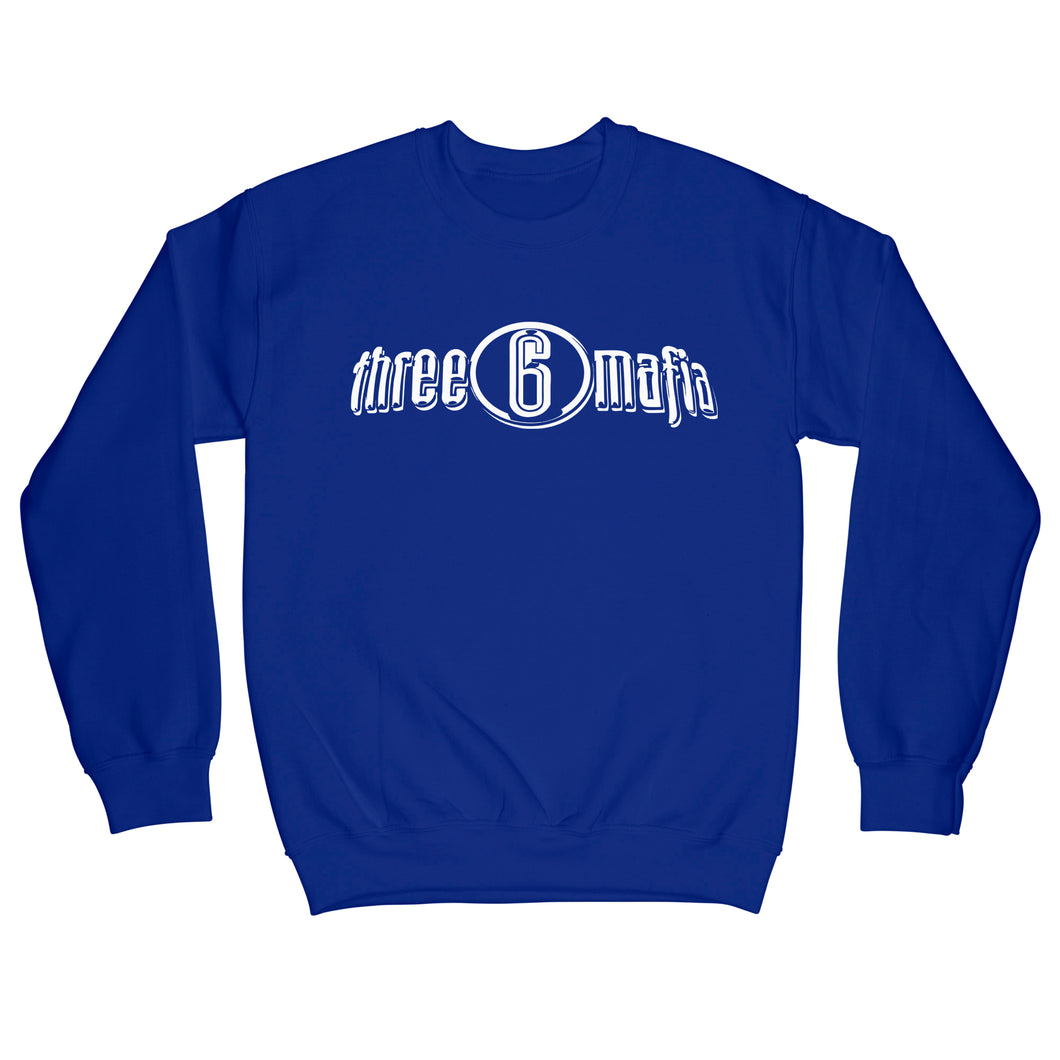 Three 6 Mafia White Logo 