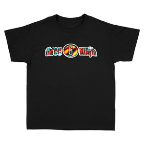 Three 6 Smoke Logo "Kids Tee" Black