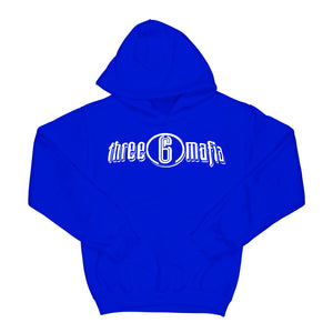 Three 6 Mafia Logo "Hoodie" Royal Blue